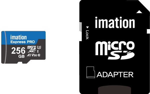 Imation 256GB Micro SD card w/ adapter CLASS10 U3