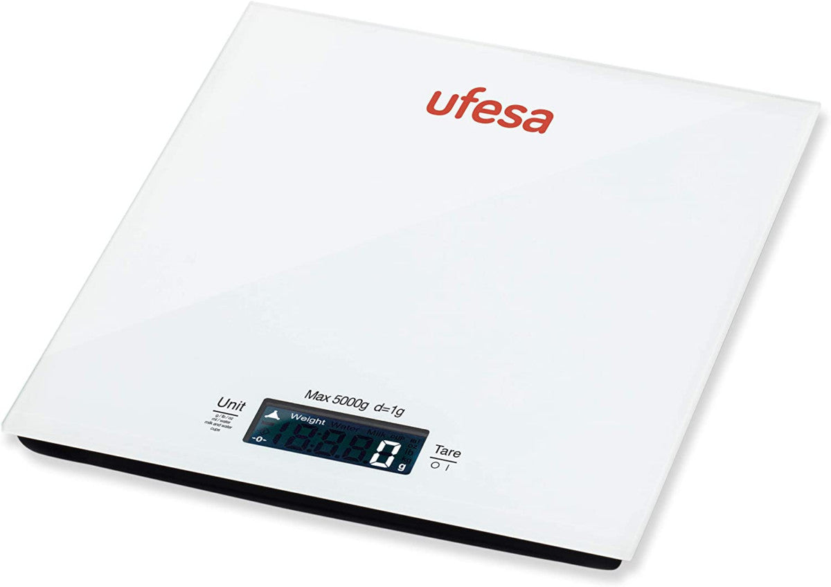 UFESA BC1100 Kitchen Scale 1g to 5000g Ultra slim