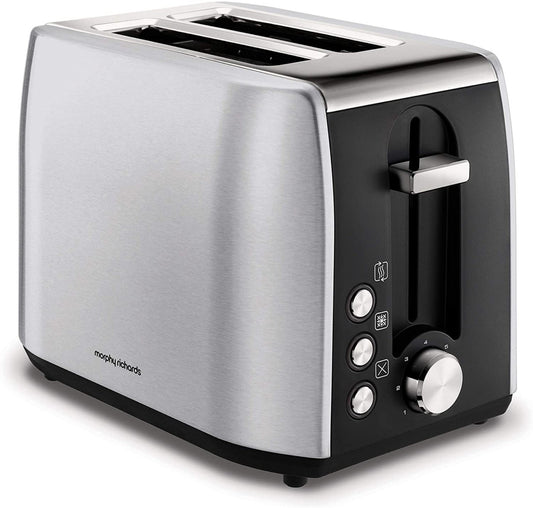 Morphy Richards 222057 Equip 2 Slice Toaster 850W Stainless Steel