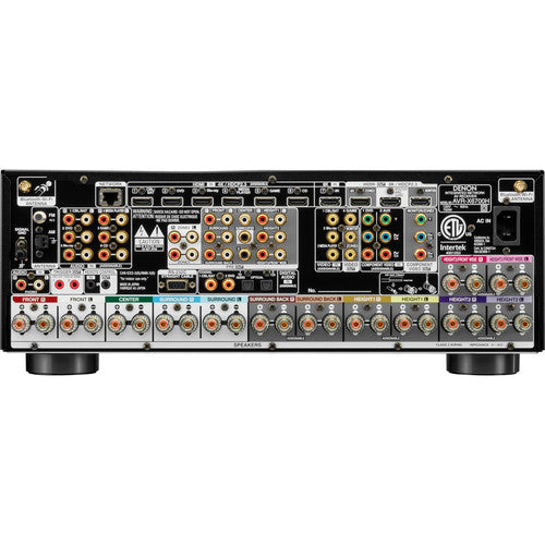 Denon AVC-X6700H 11.2 8K channel AV Receiver Black