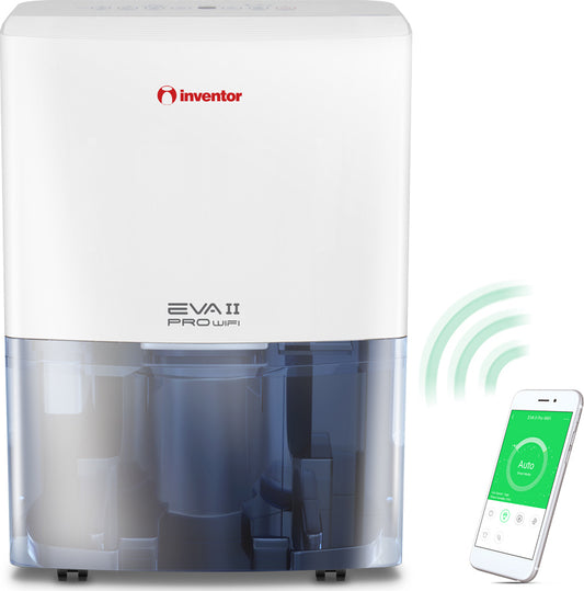 Inventor Eva Ion Pro EP3-WiFi20L Dehumidifier 20lt with Ionizer and Wi-Fi