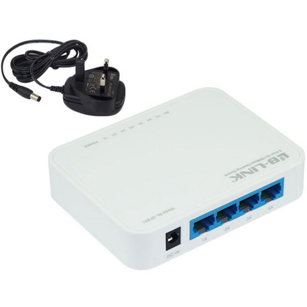 LB-LINK BL-SF801 8 Port Ethernet Switch WHITE
