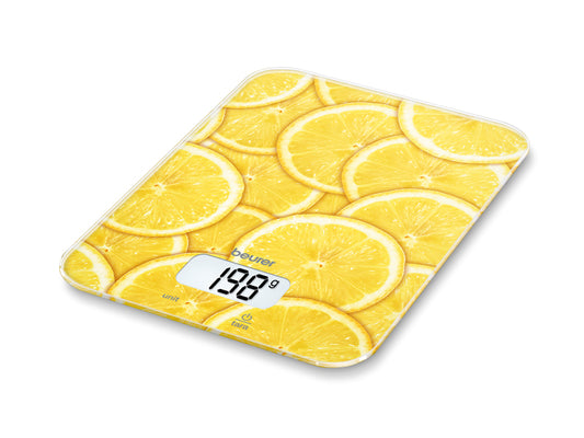 Beurer KS 19 Electronic Kitchen Scale Lemon