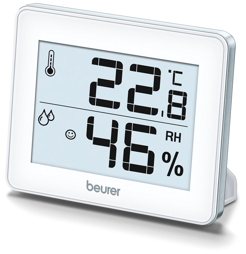 BEURER HM 16 THERMO HYGROMETER WHITE/GREY