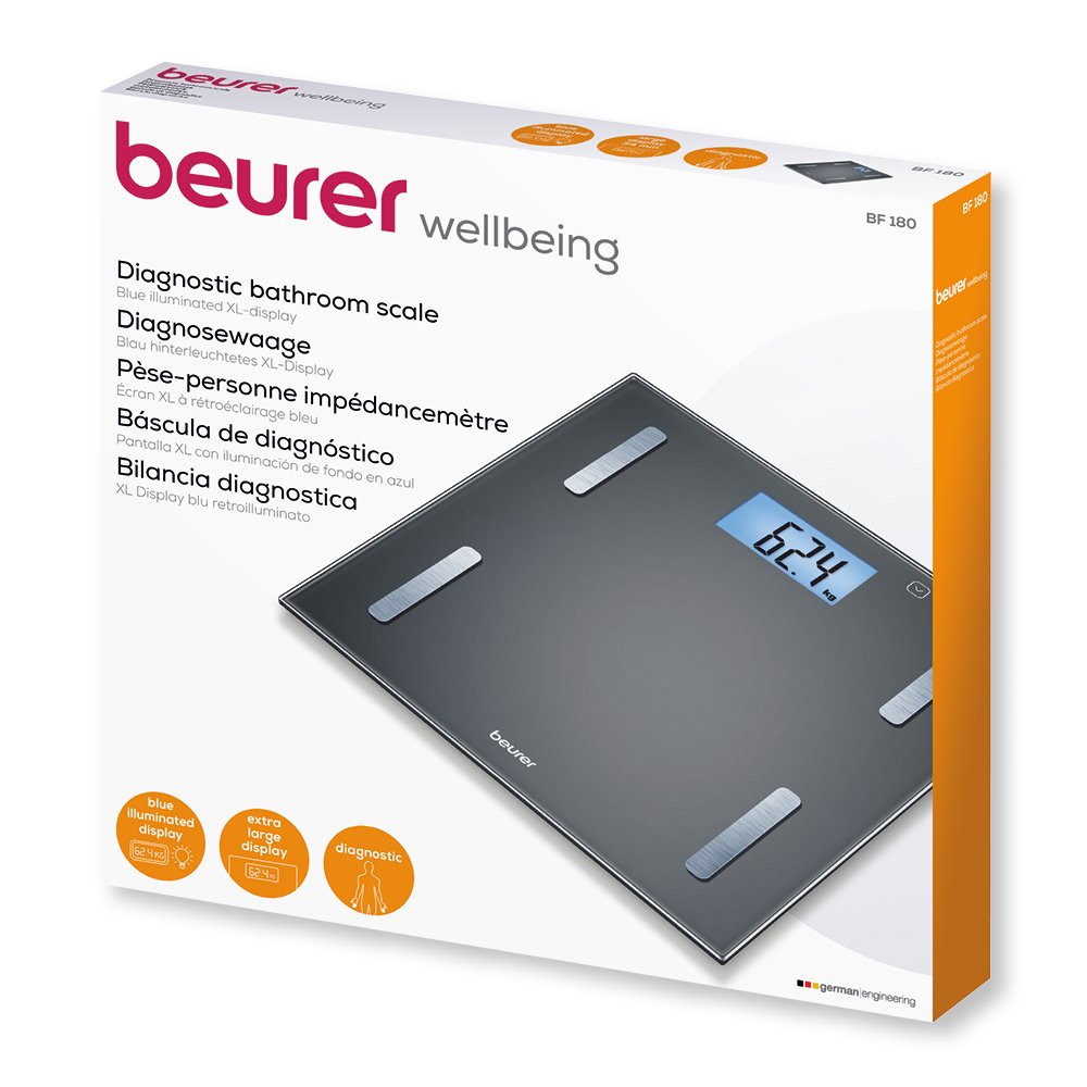 Beurer BF 180 Electronic Diagnostic Bathroom Scale Black
