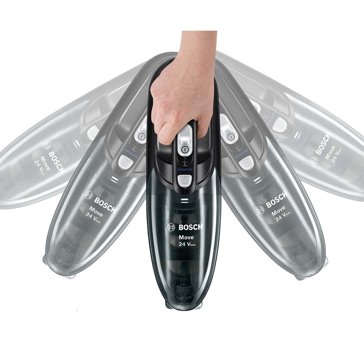 BOSCH BHN24L Bagless Cordless Handstick Vacuum Cleaner Black