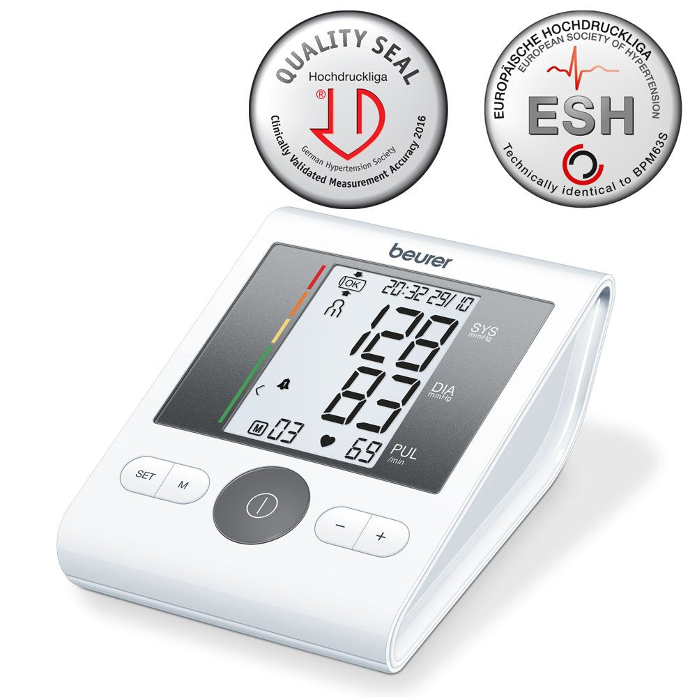 Beurer BM 28 Upper Arm Blood Pressure Monitor White
