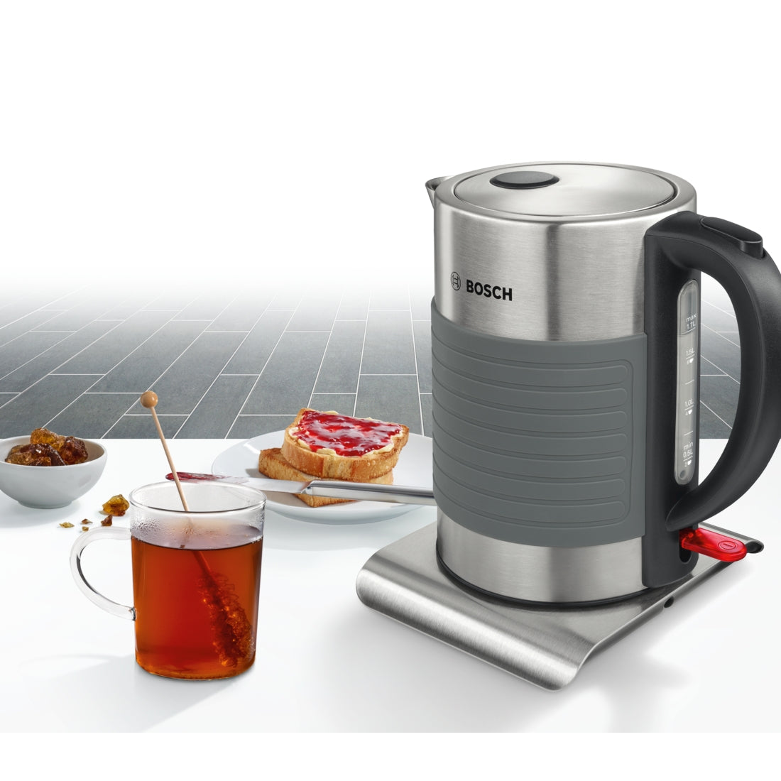 BOSCH TWK7S05 Kettle 2200W Gray