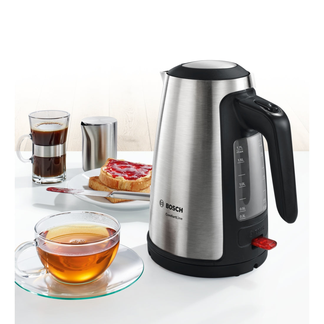 BOSCH Kettle ComfortLine 2400W TWK6A813 Inox/Black