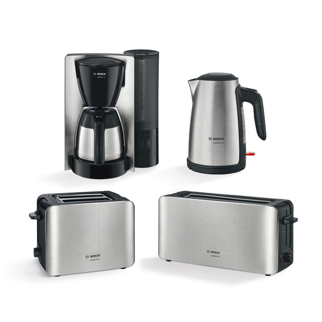 BOSCH Kettle ComfortLine 2400W TWK6A813 Inox/Black