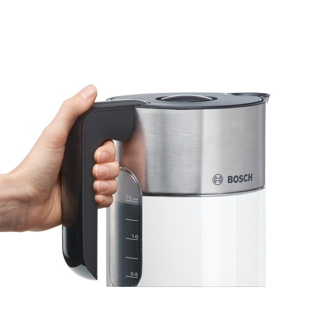 BOSCH Styline Cordless Water Kettle TWK8611P White 2400W