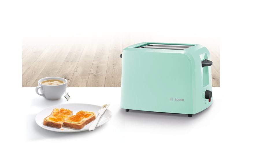 BOSCH Toaster CompactClass TAT3A012 Mint Turqoise