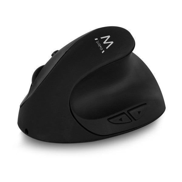 EWENT EW3150 ERGONOMIC MOUSE WIRELESS USB NANO RECEIVER,1600DPI BLACK