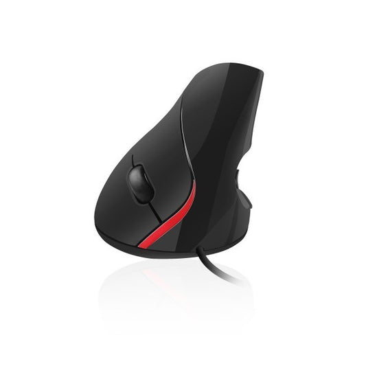 EWENT EW3156 VERTICAL MOUSE WIRED 1000DPI BLACK