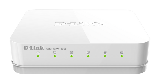 D-LINK GO-SW-5G Port Gigabit Ethernet Switch WHITE