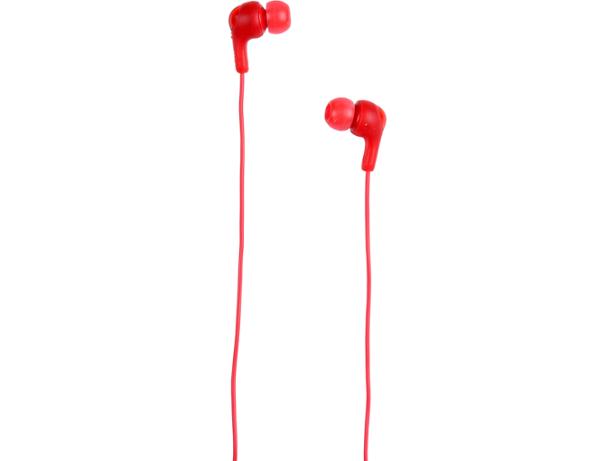 JVC Gumy Plus HA-FX7M-R-E Earphones with Microphone Cranberry Red