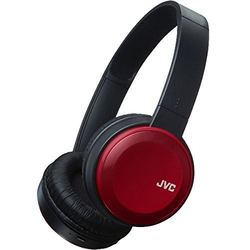 JVC Foldable Bluetooth Headphones HA-S30BT-R-E Red