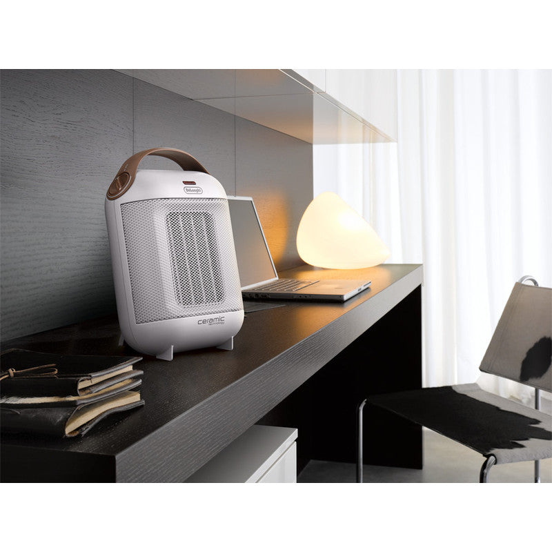 DELONGHI Ceramic Fan Heater CAPSULE HFX30C18.IW White