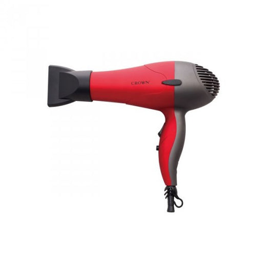CROWN Hair Dryer HDC-1633 Red/Gray