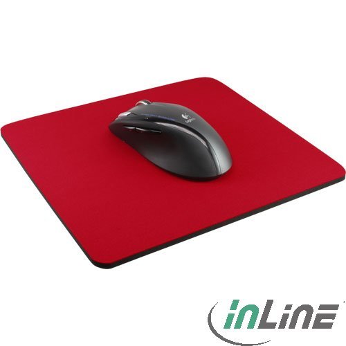 INLINE Mouse Pad 55455R Red