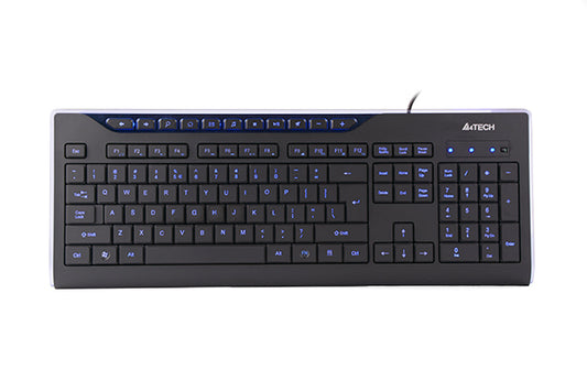 A4TECH KD-800L Slim LED USB Blacklight Keyboard