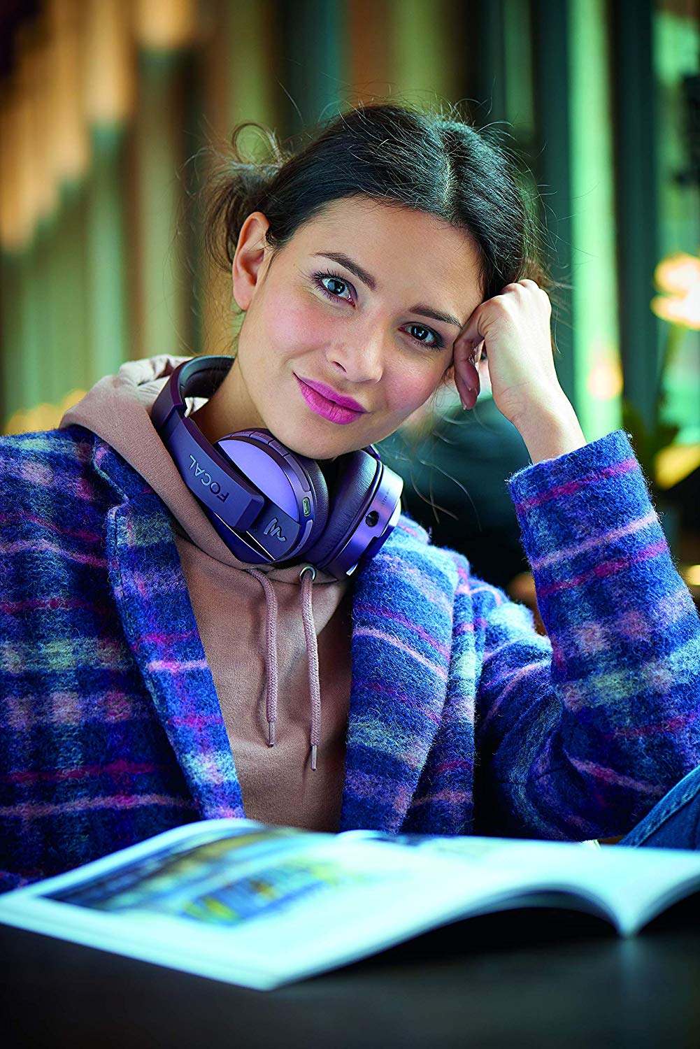 FOCAL Listen Wireless Headphones Purple