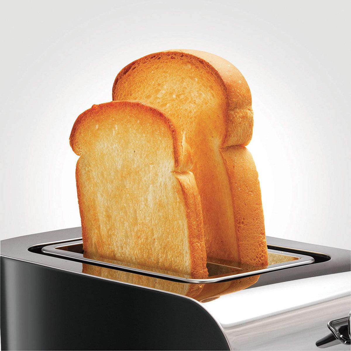 Morphy Richards Equip 2 Slice Toaster 222054 Brushed Black/Silver