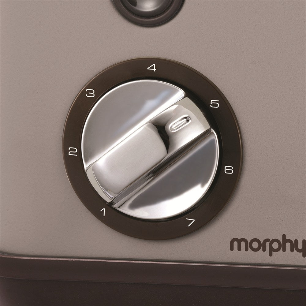 Morphy Richards Special Edition Accents Pebble Toaster 222005 Gray