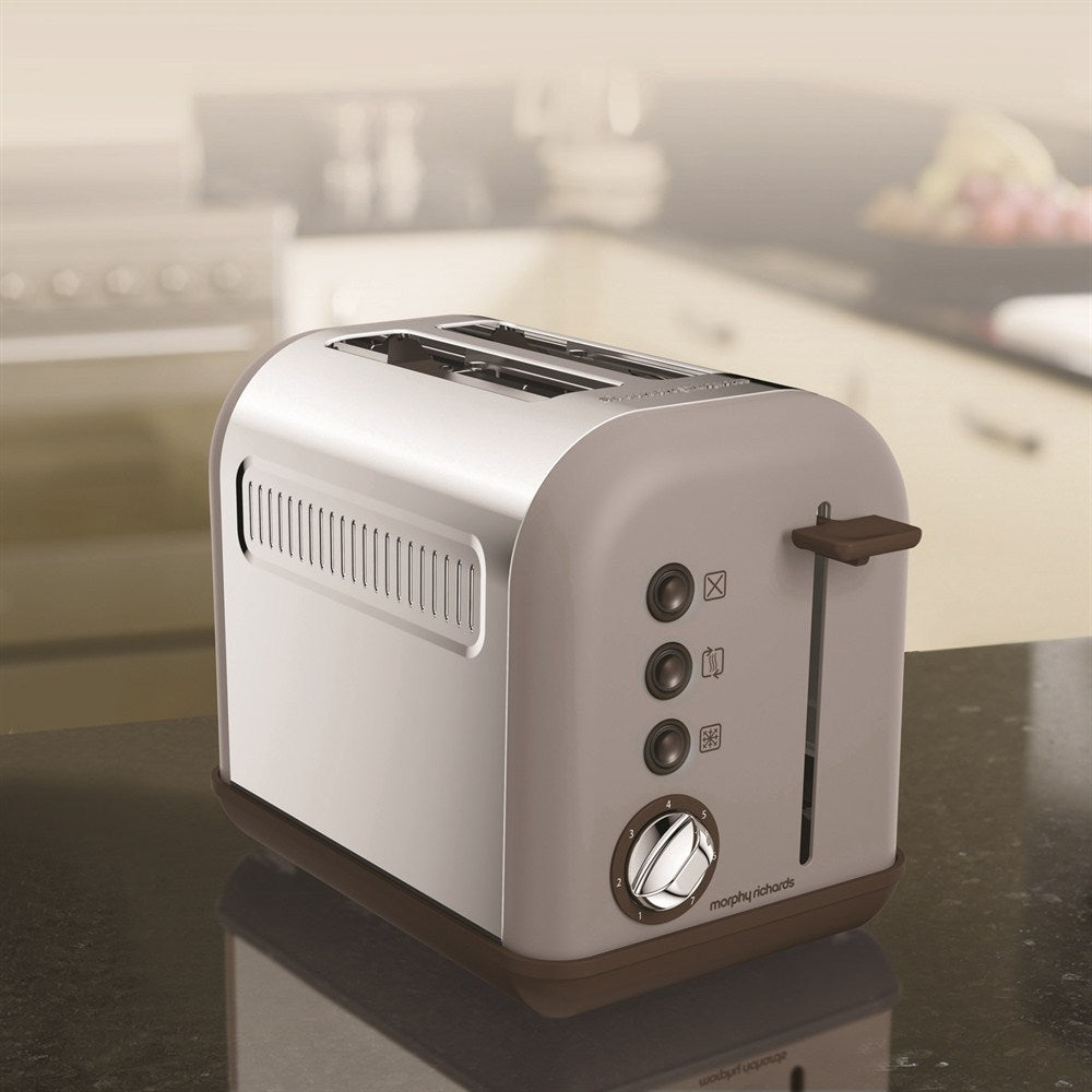 Morphy Richards Special Edition Accents Pebble Toaster 222005 Gray