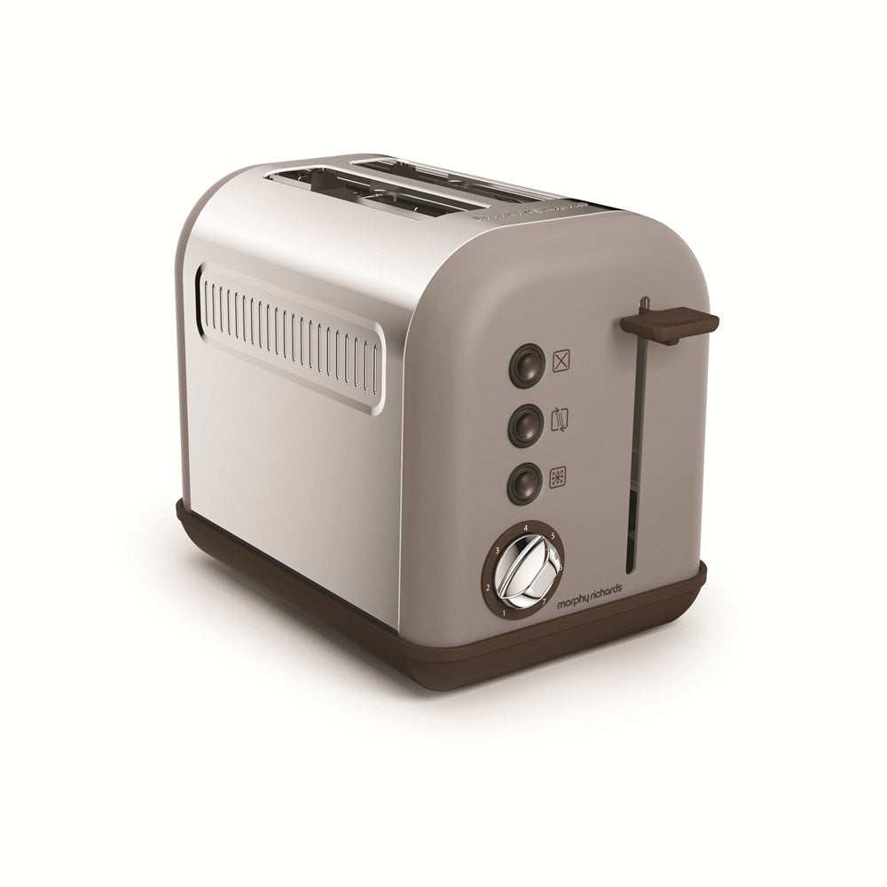 Morphy Richards Special Edition Accents Pebble Toaster 222005 Gray