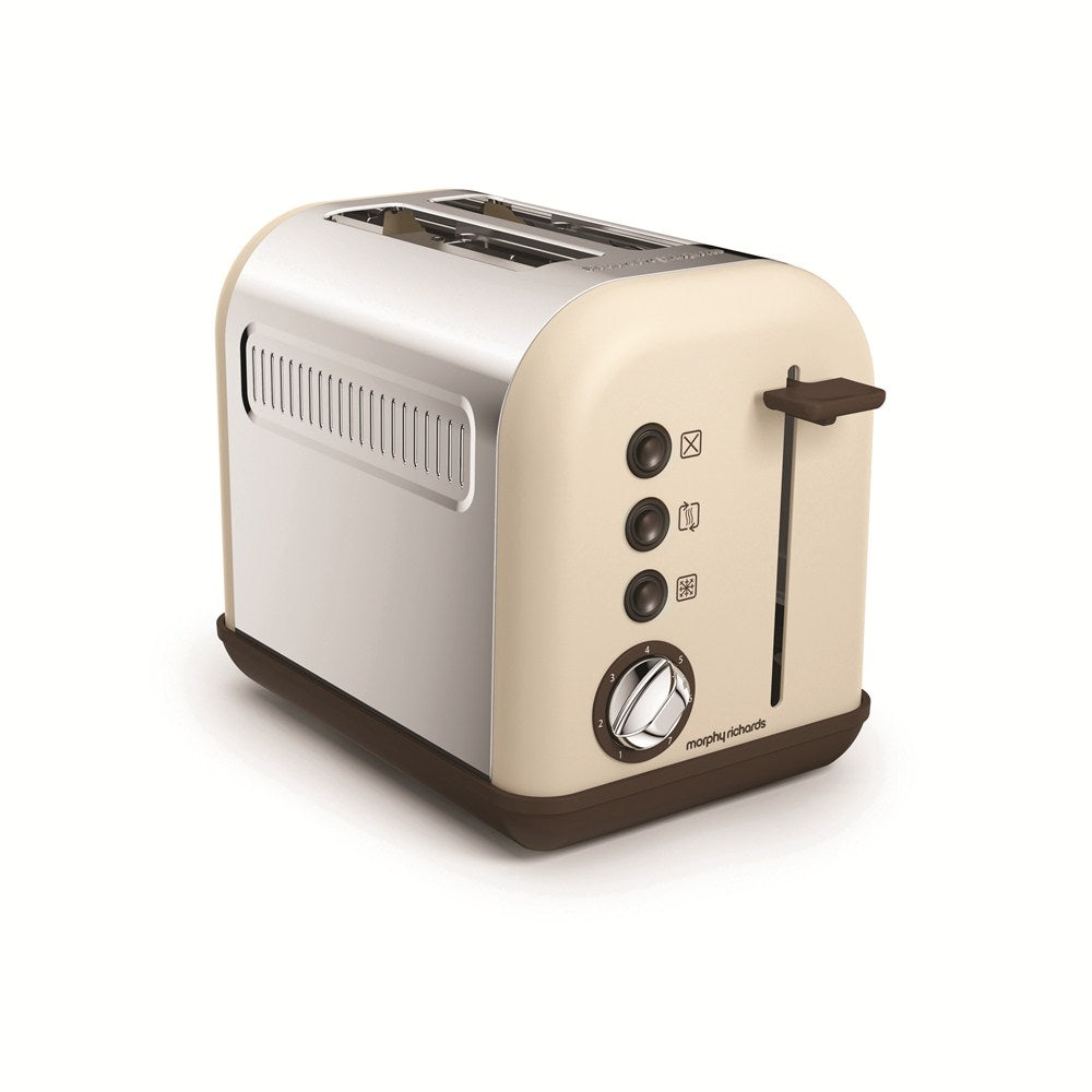 Morphy Richards Special Edition Accents Sand Toaster 222004 Cream