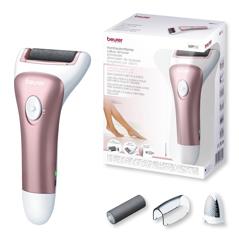 Beurer MP 55 Portable Pedicure Device Pink/White
