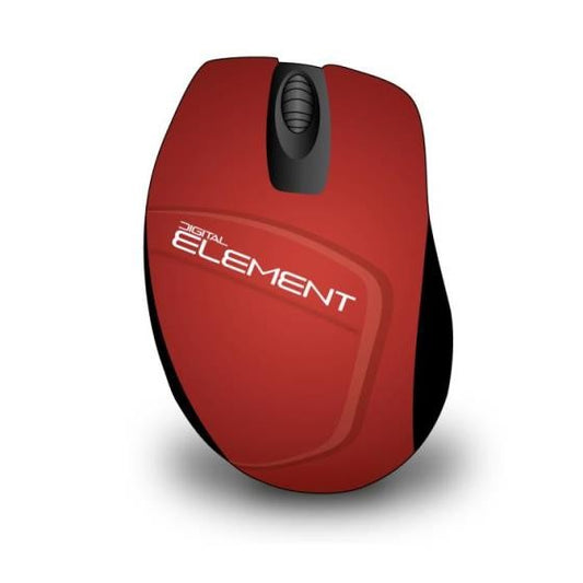 DIGITAL ELEMENT MS-165R WIRELESS MOUSE RED
