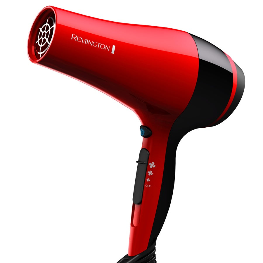 REMINGTON D3080 Extreme Volume and Shine Hair Dryer Red