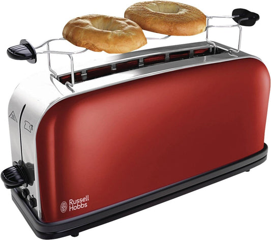 Russell Hobbs Toaster Long Slot 21391 Flame Red