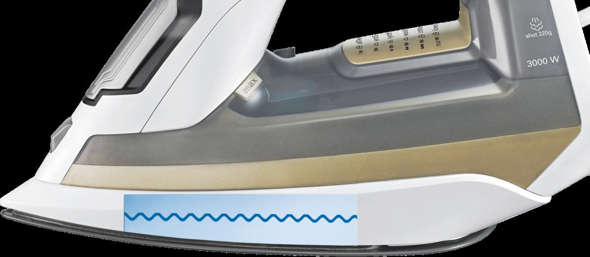 SIEMENS Steam Iron bigFilling TB603010 White/Crystal Topaz