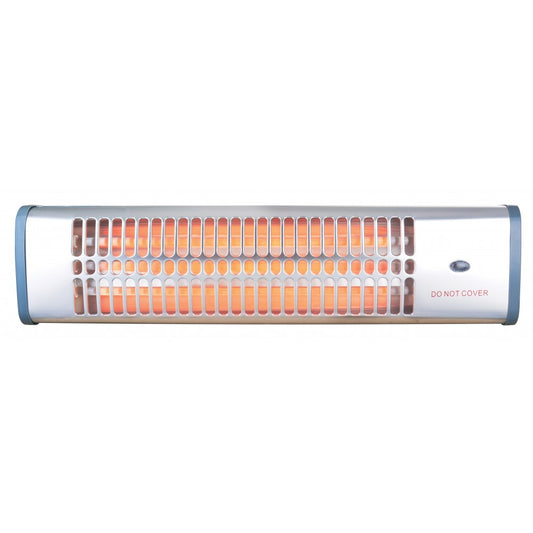 Sapir SP-1972-LB Quartz Heater 1200W SILVER
