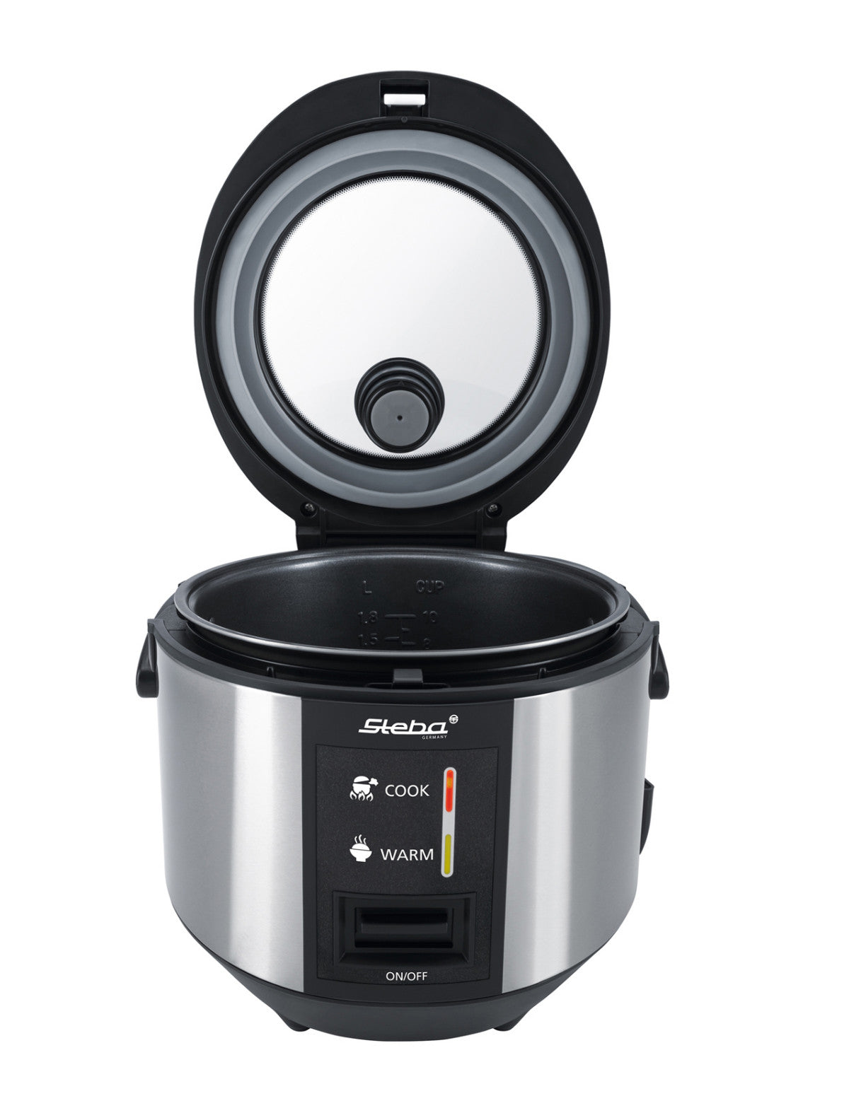 STEBA Rice Cooker RK 3 Inox/Black