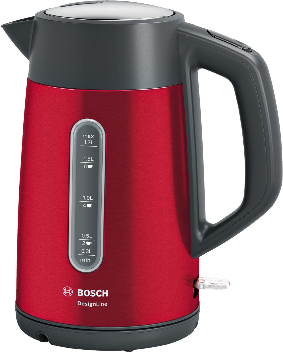 BOSCH TWK4P434 DesignLine Kettle 2400W Red
