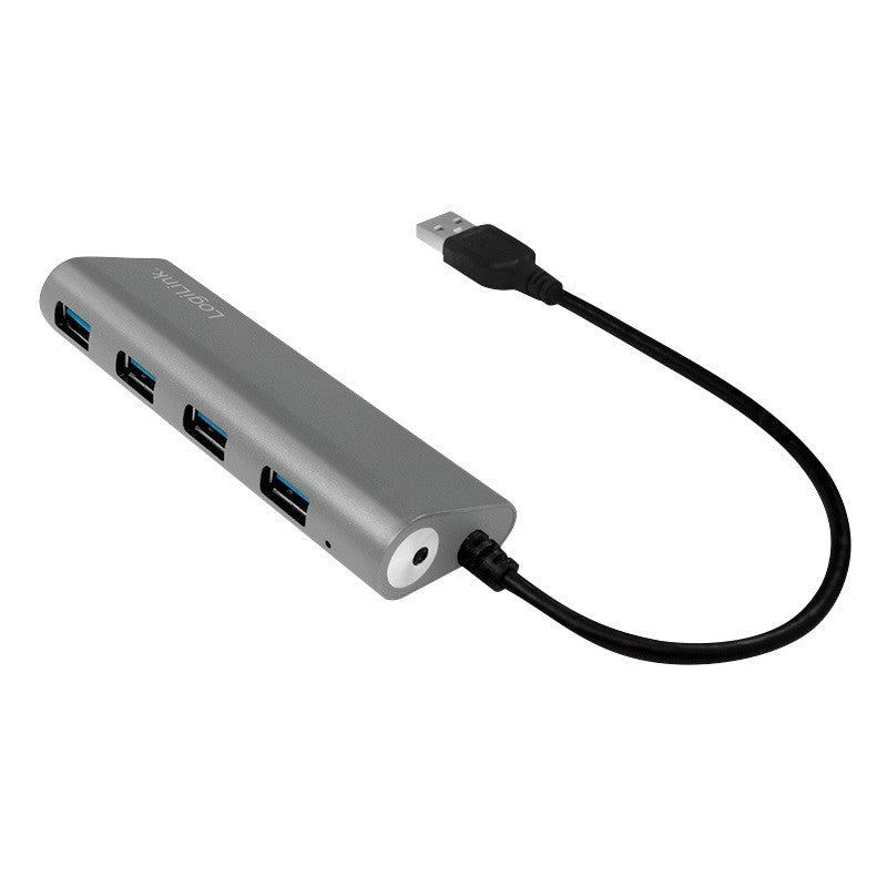 LOGILINK UA0307 HUB USB3.0 4-PORT WITH ALUMINUM CASING