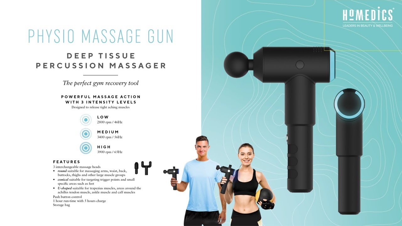 HoMedics PGM200 Physio Massage Gun