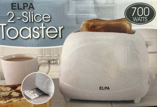 ELPA 2-Slice Toaster CT-808 700W White