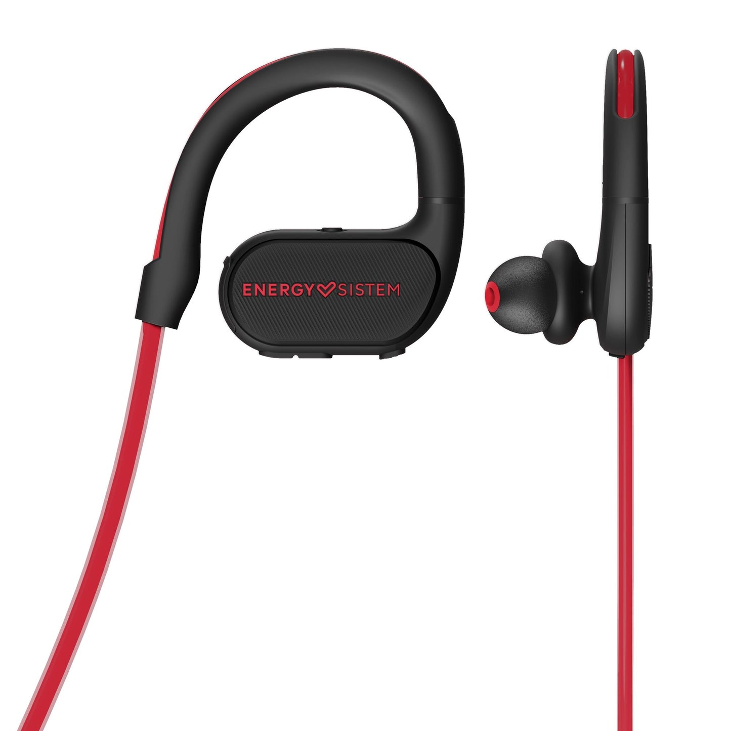 Energy Sistem Earphones 448166 BT Running 2 Neon Red