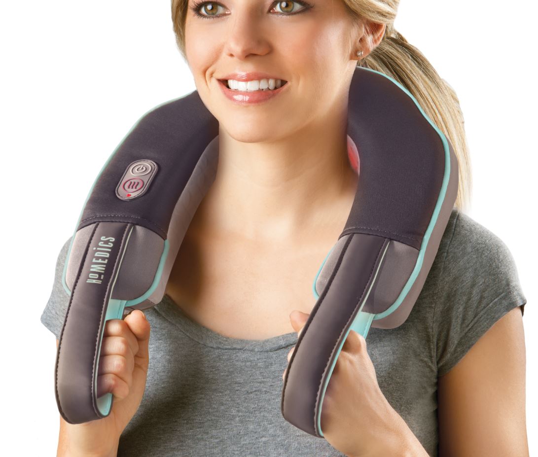 Homedics NMSQ-215A Neck and Shoulder Massager with Heat