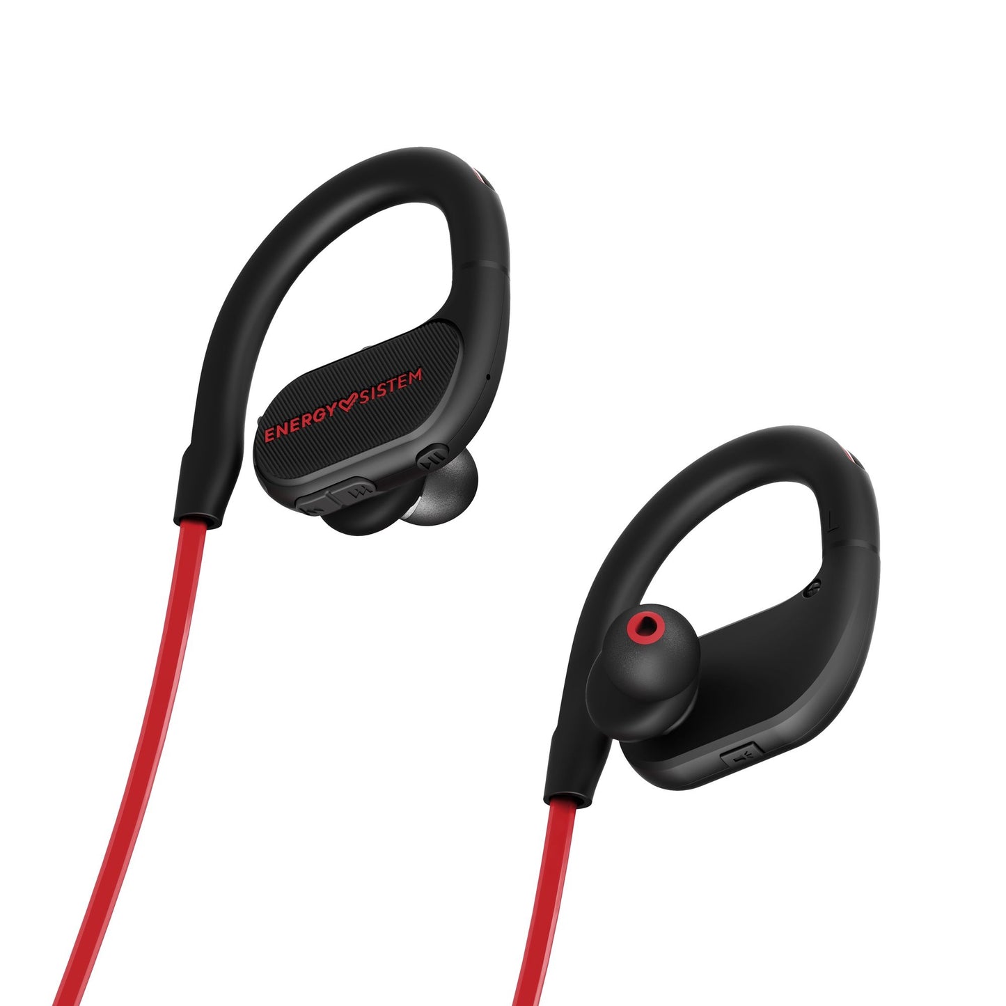 Energy Sistem Earphones 448166 BT Running 2 Neon Red