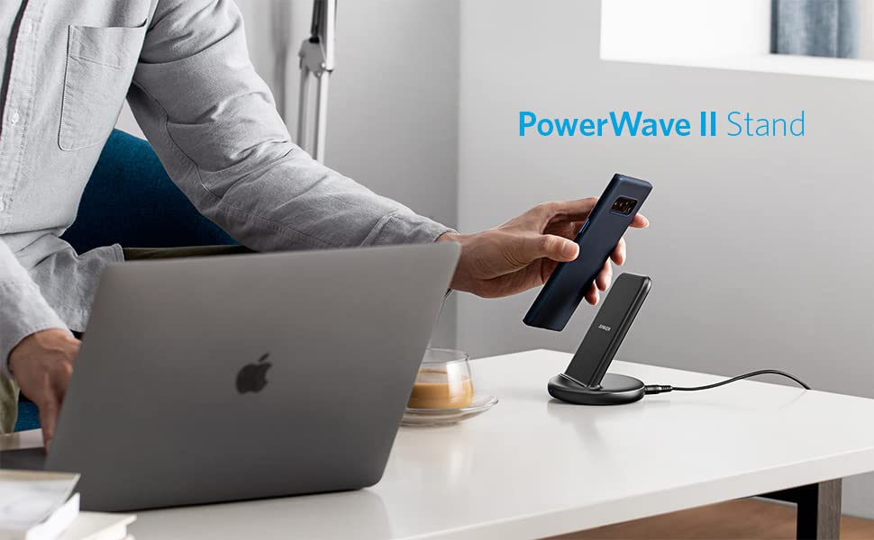 Anker PowerWave II 15W Wireless Stand Black