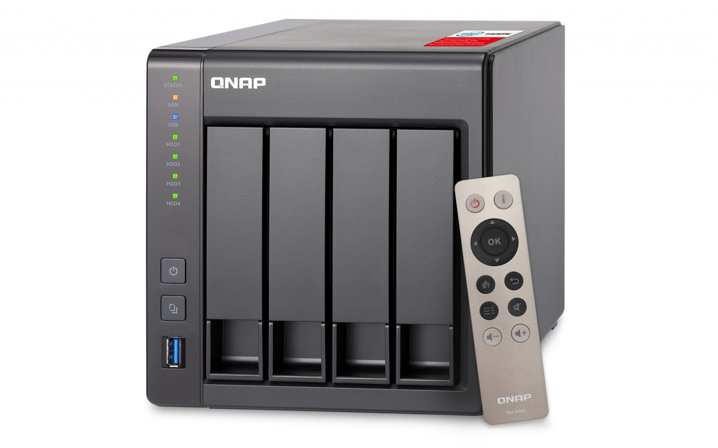 QNAP TS-451+-2G 4Bay NAS Intel Quad Core 2GB HDMI