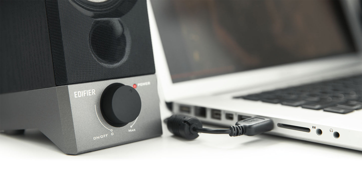 Edifier R19U Compact USB-Audio PC Speakers 4W Black