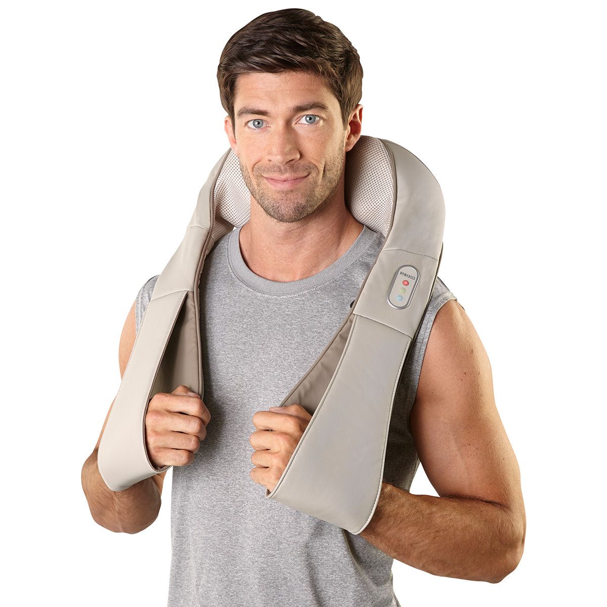 HoMedics NMS-620H Quad Action Shiatsu Kneading Neck & Shoulder Massager With Heat