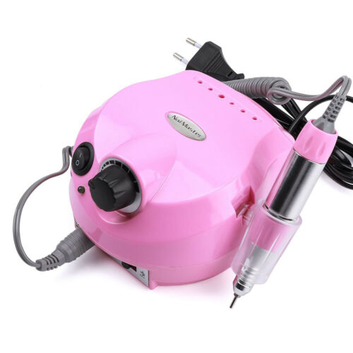 Electric Nail Art Drill File Pedicure Manicure Machine 35000RPM 30W With Cutter